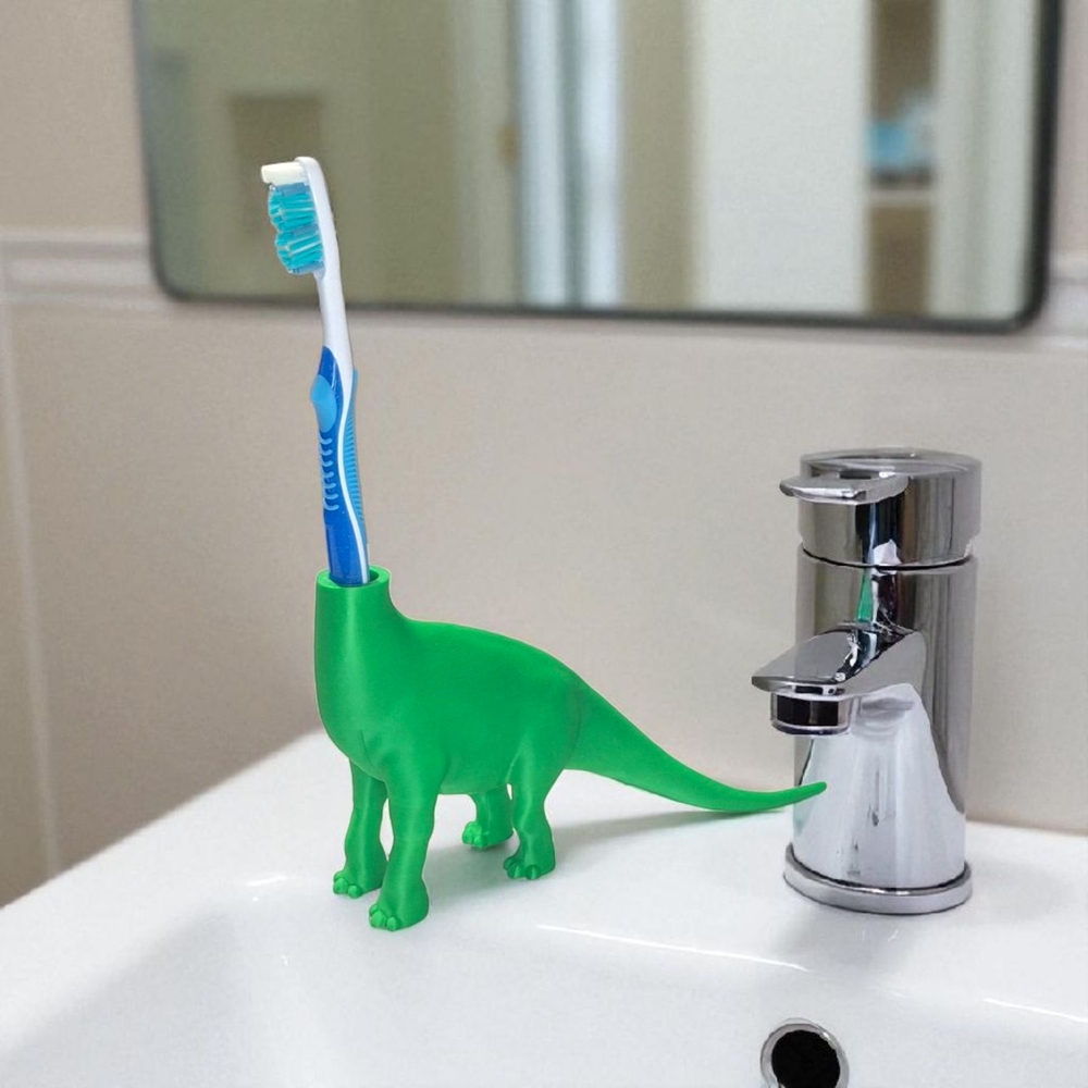 Dinosaur Toothbrush Holder